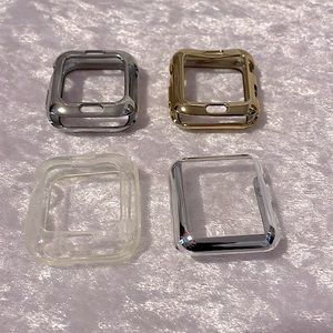 Apple Watch Protective Bumper Cases, 38mm- Set of 4